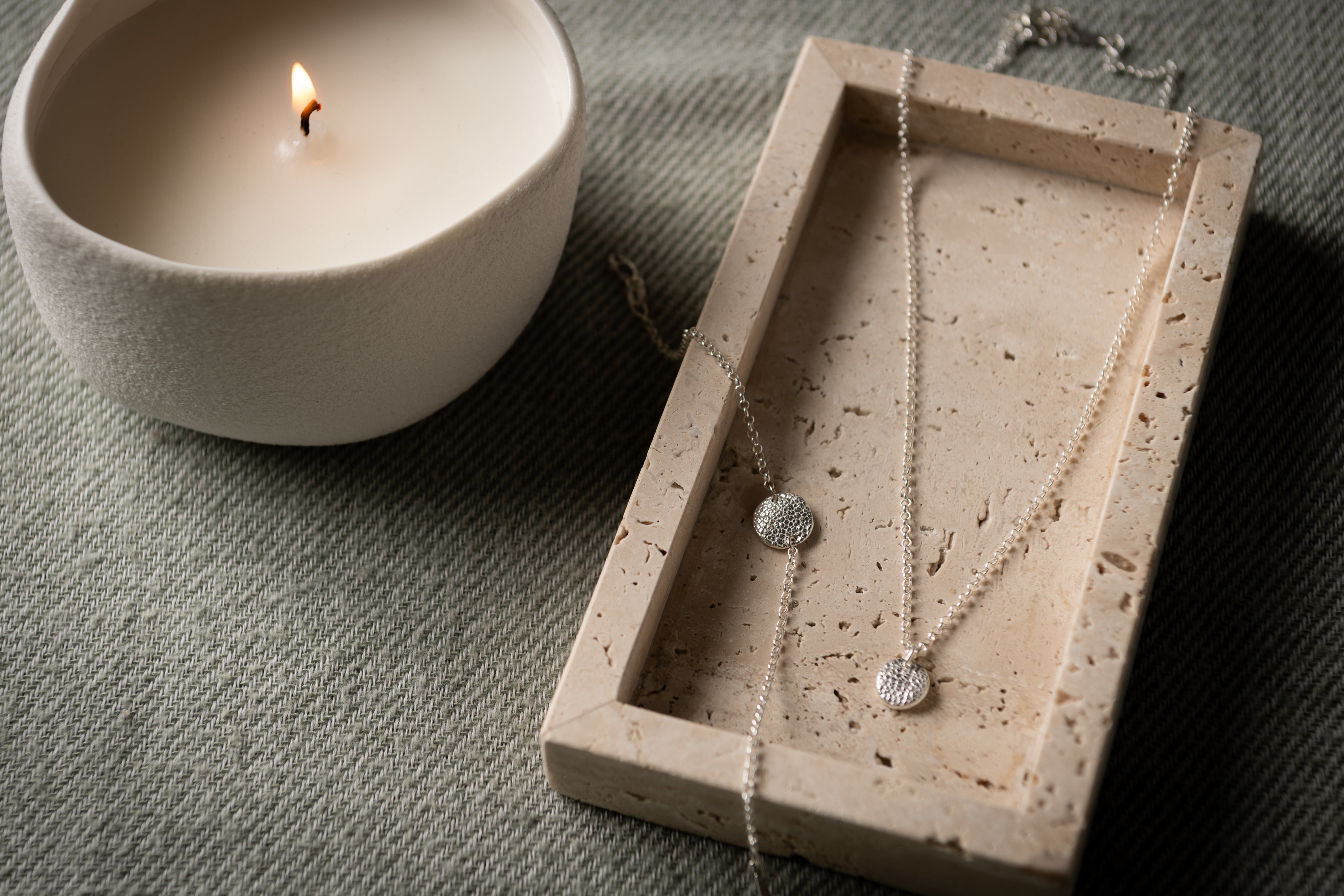 THE IMPRINT Necklace — 手工訂製狗狗鼻紋純銀墜鍊