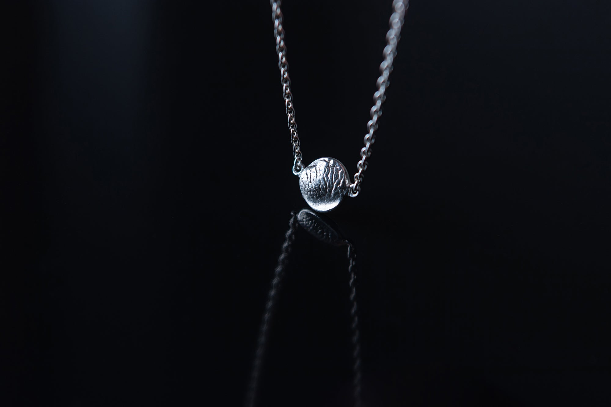 Handmade Nose-Print Silver Bracelet (For Dogs)