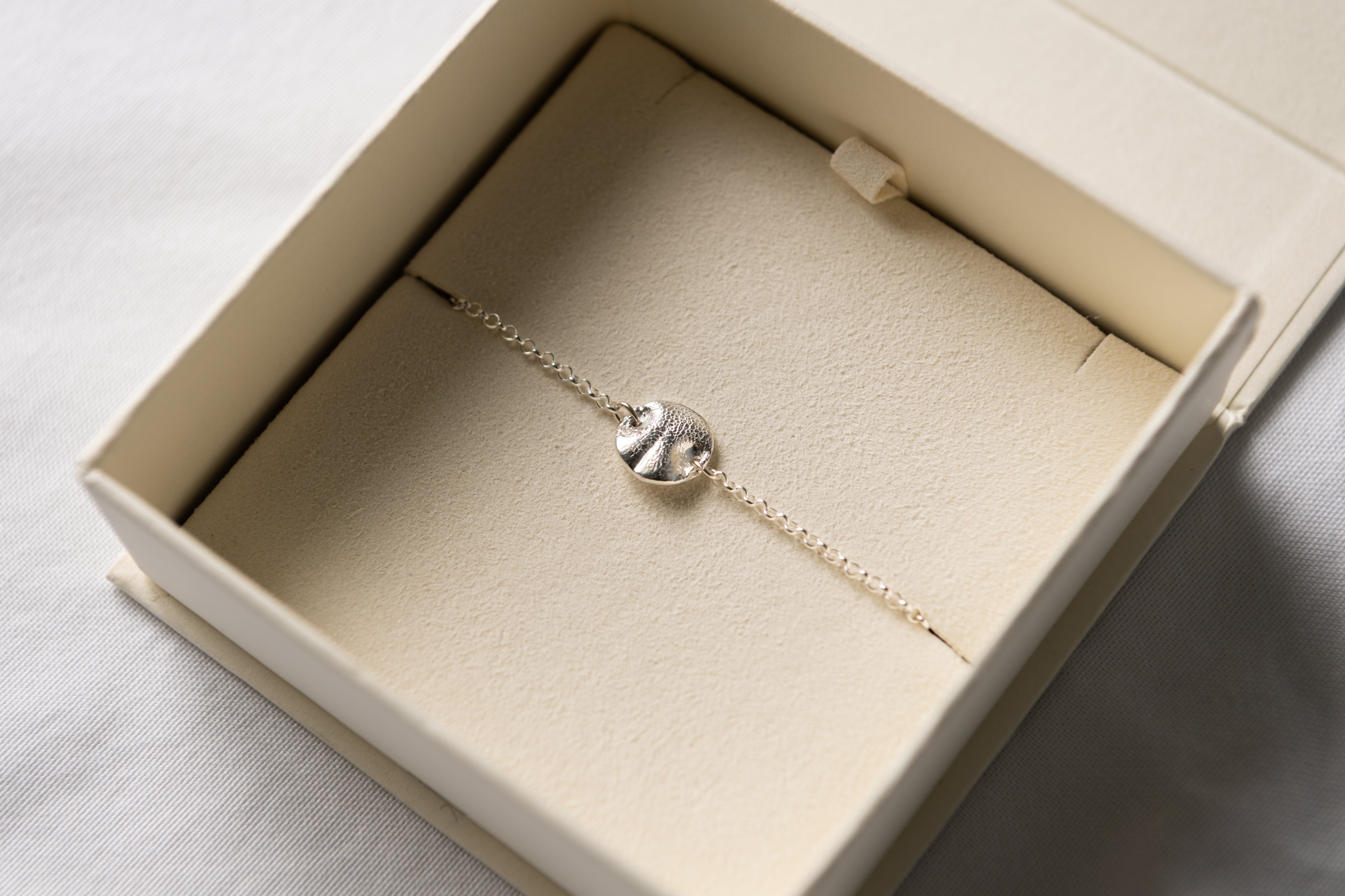THE IMPRINT Bracelet — 手工訂製狗狗鼻紋純銀手鍊
